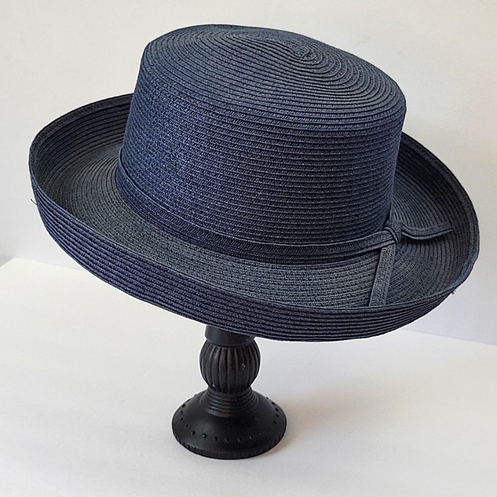 Bijoux Terner Roll Brim Hat Navy Blue - Picture 3 of 8